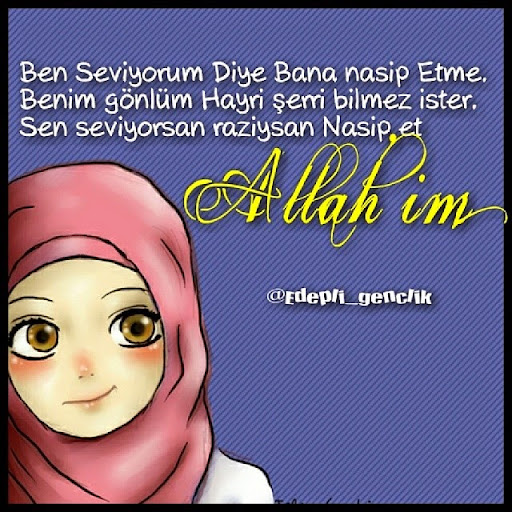 "Ben seviyorum diye bana nasip etme. Benim gönlüm hayri şerri bilmez